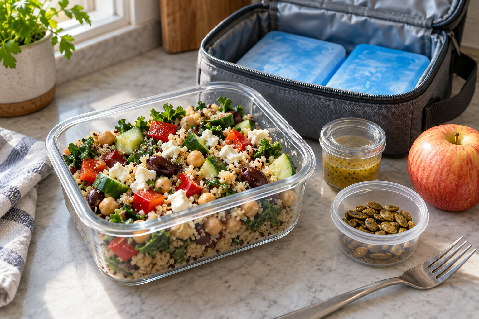 How to Pack a Balanced Work Lunch That Still Tastes Good at Noon